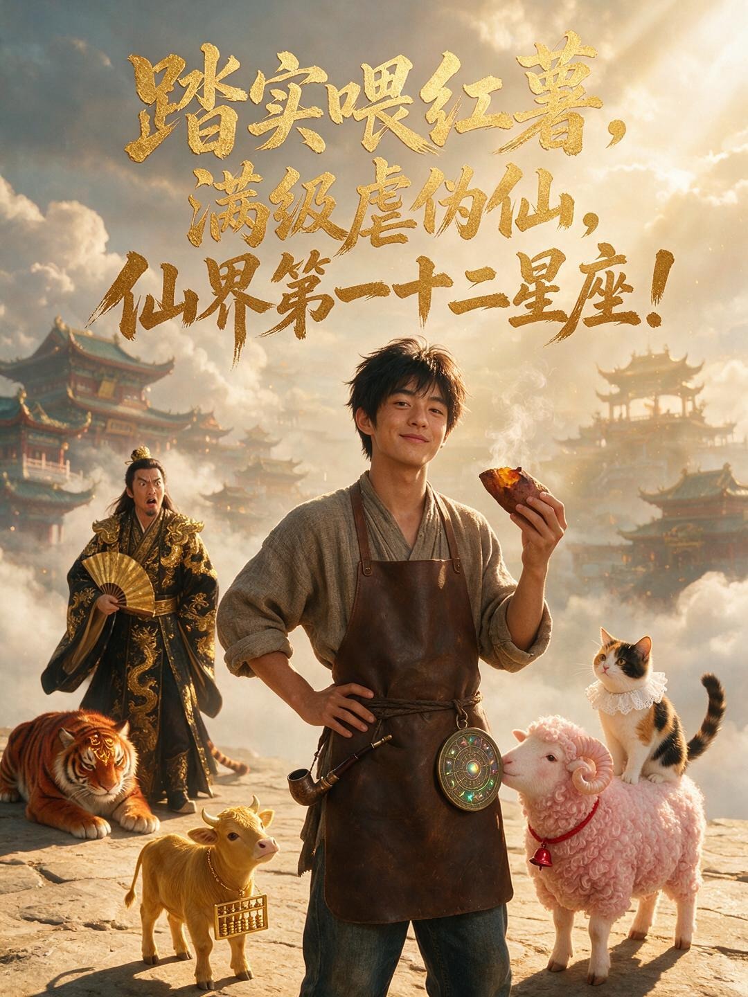 踏实喂红薯,满级虐伪仙,仙界第一十二星座!