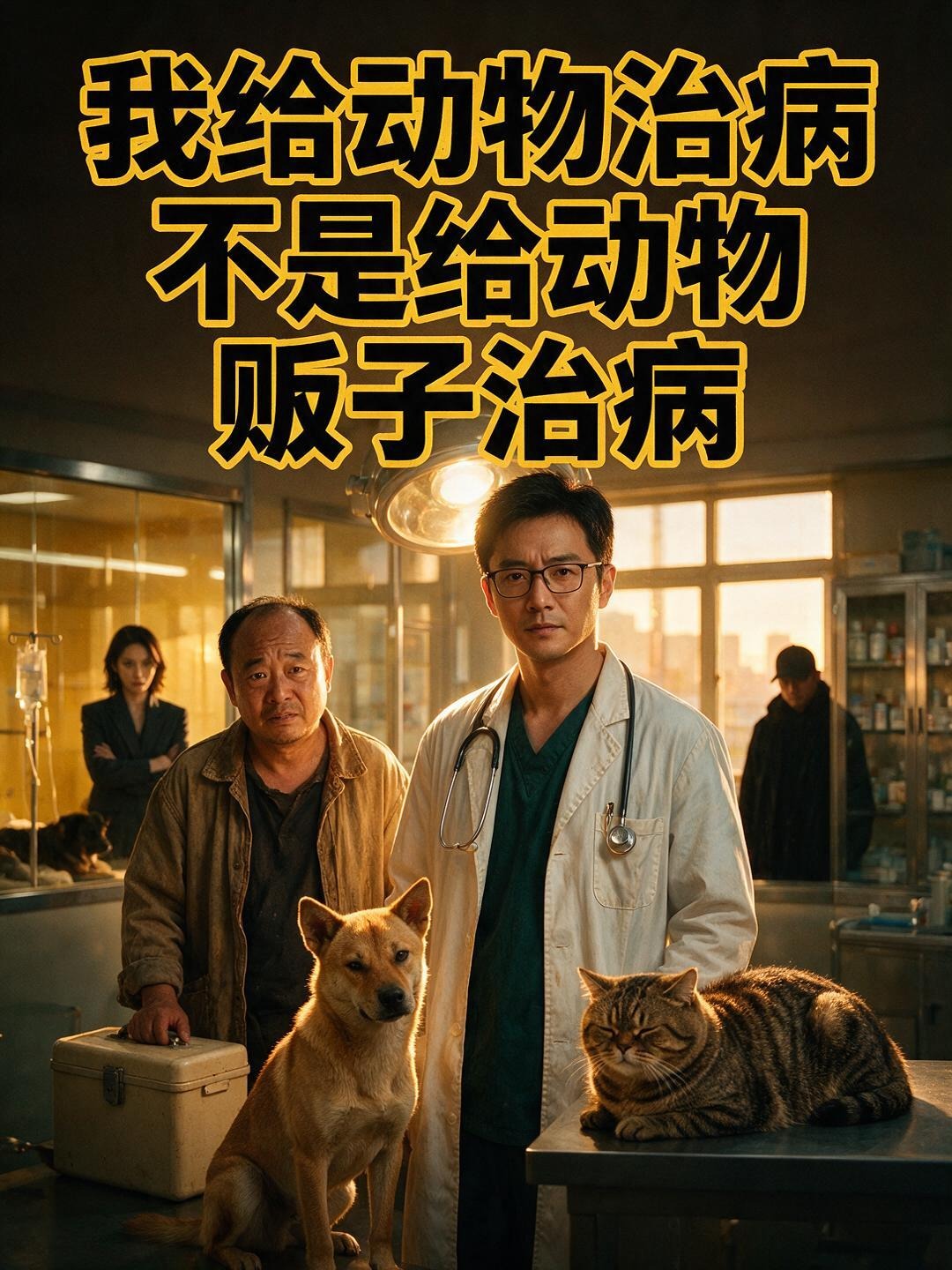 我给动物治病,不是给动物贩子治病