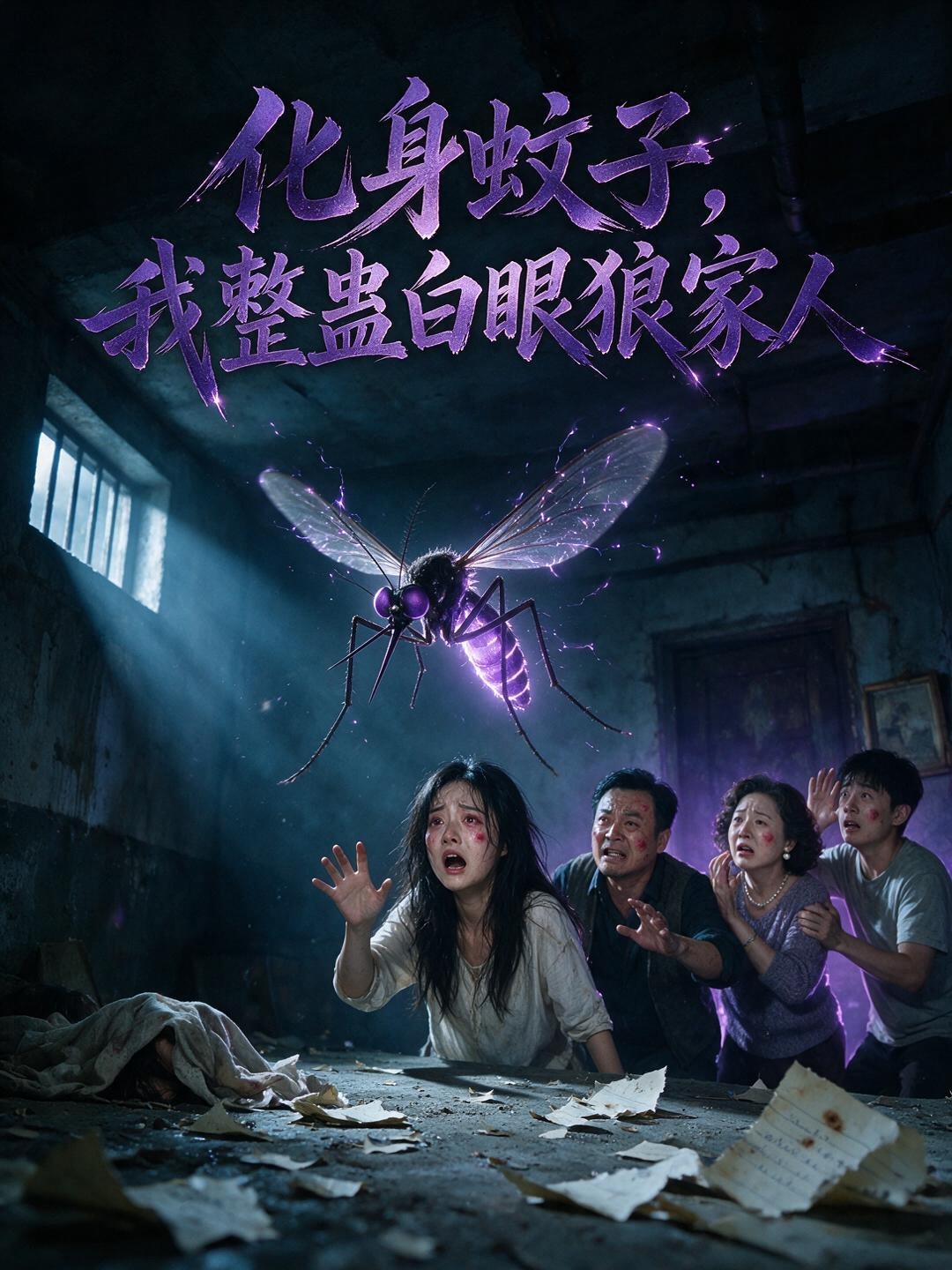 化身蚊子,我整蛊白眼狼家人