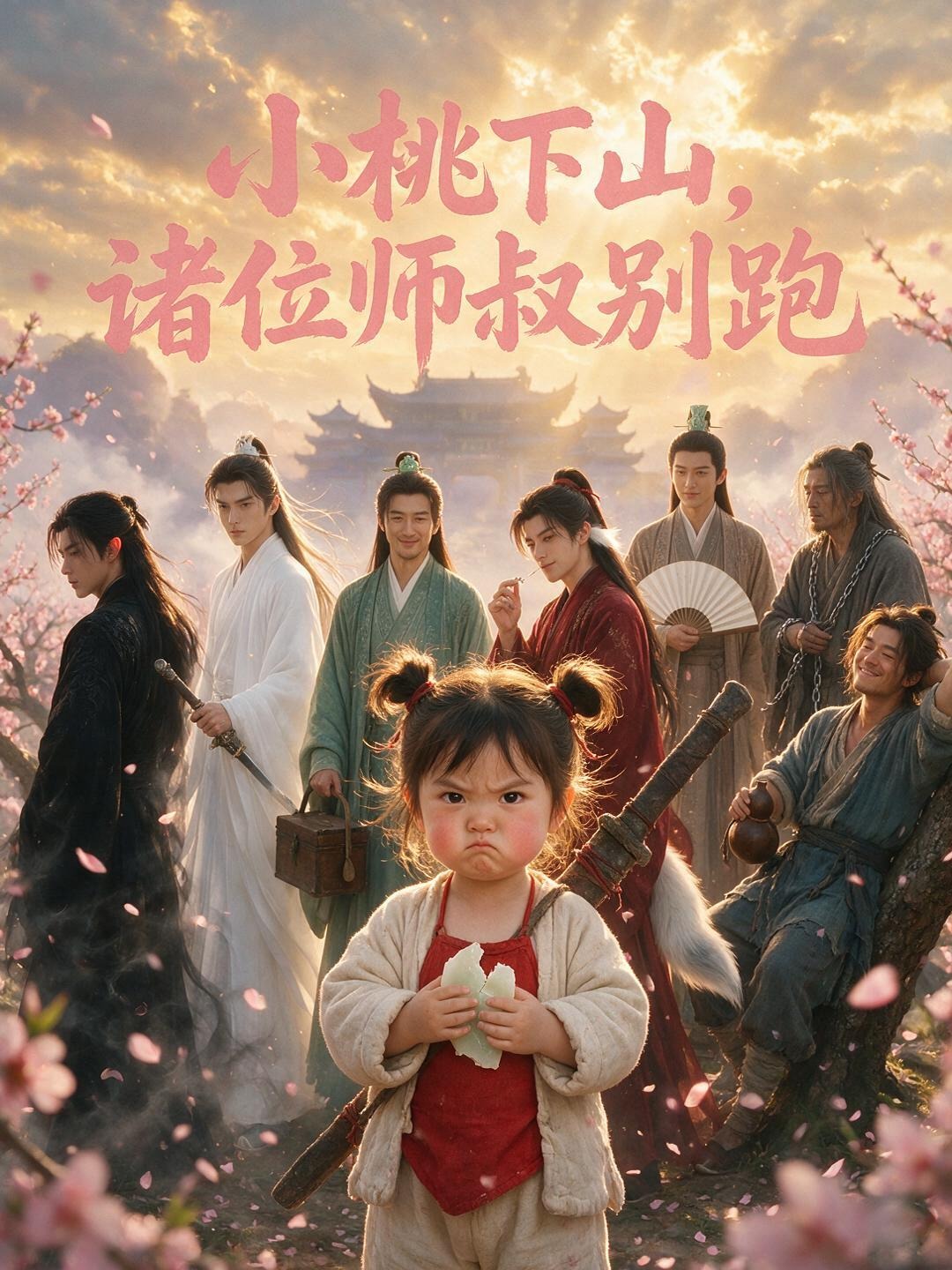 小桃下山,诸位师叔别跑