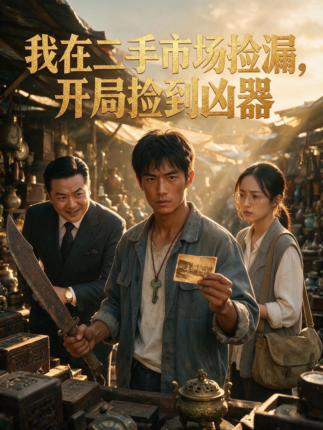 我在二手市场捡漏,开局捡到凶器