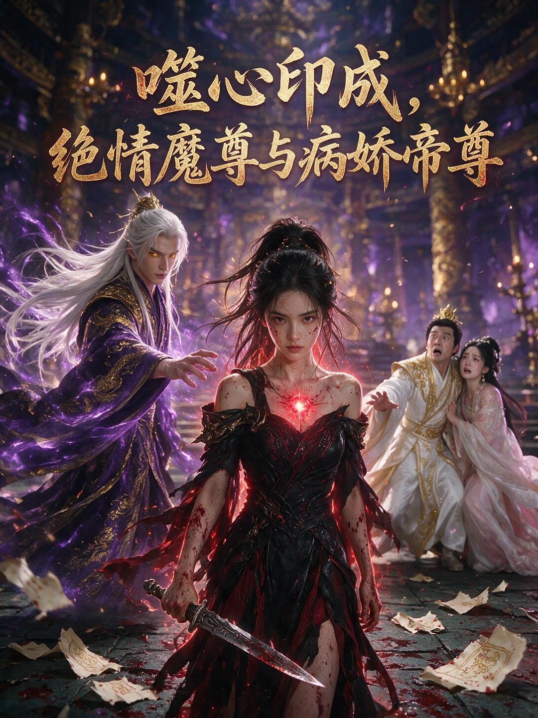 噬心印成,绝情魔尊与病娇帝尊
