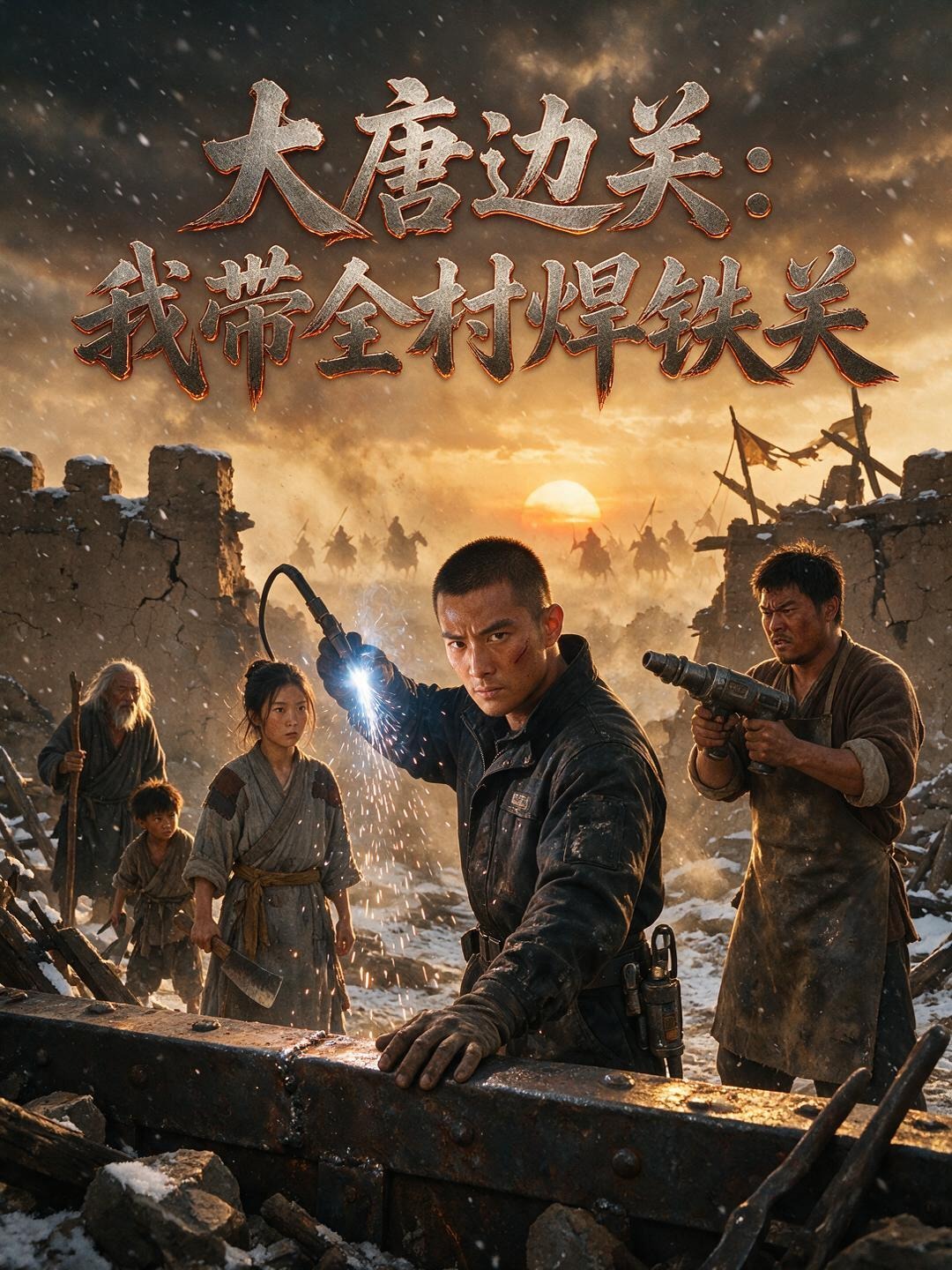 大唐边关:我带全村焊铁关